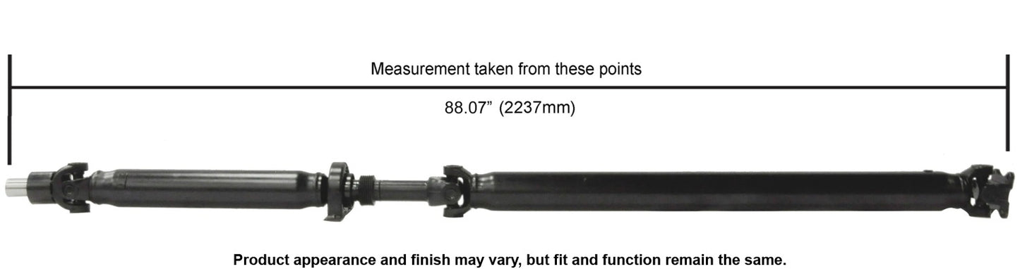 Cardone Reman Remanufactured Driveshaft / Prop Shaft 65-6007
