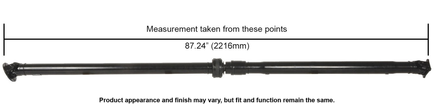 Cardone Reman Remanufactured Driveshaft / Prop Shaft 65-6011
