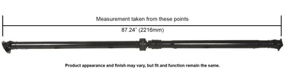 Cardone Reman Remanufactured Driveshaft / Prop Shaft 65-6011