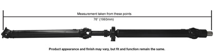 Cardone Reman Remanufactured Driveshaft / Prop Shaft 65-6016