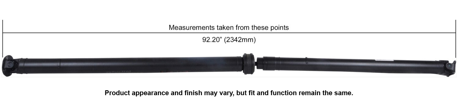 Cardone Reman Remanufactured Driveshaft / Prop Shaft 65-6019