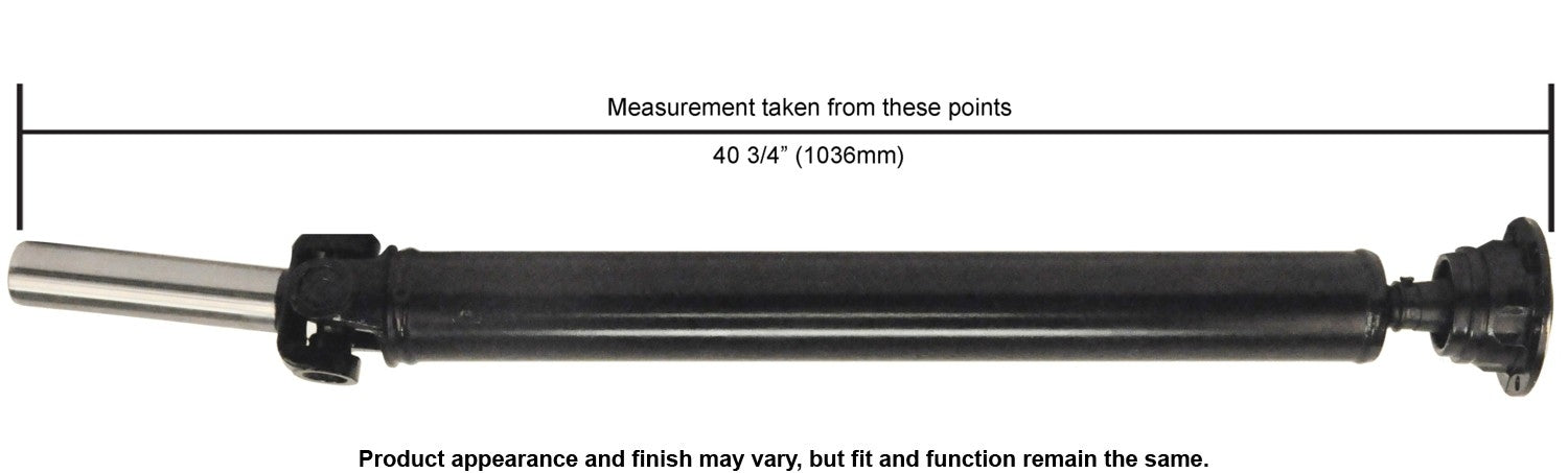 Cardone Reman Remanufactured Driveshaft / Prop Shaft 65-6020