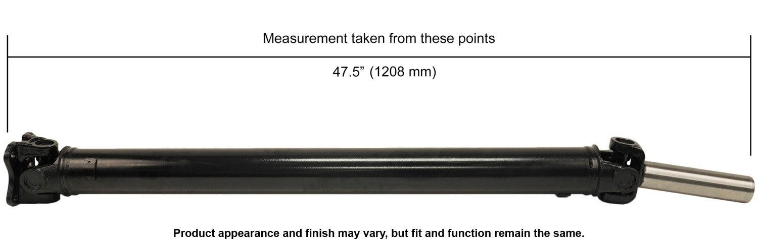 Cardone Reman Remanufactured Driveshaft / Prop Shaft 65-6021