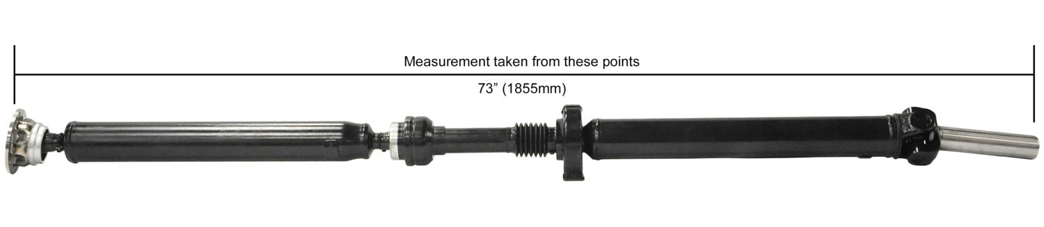 Cardone Reman Remanufactured Driveshaft / Prop Shaft 65-6022