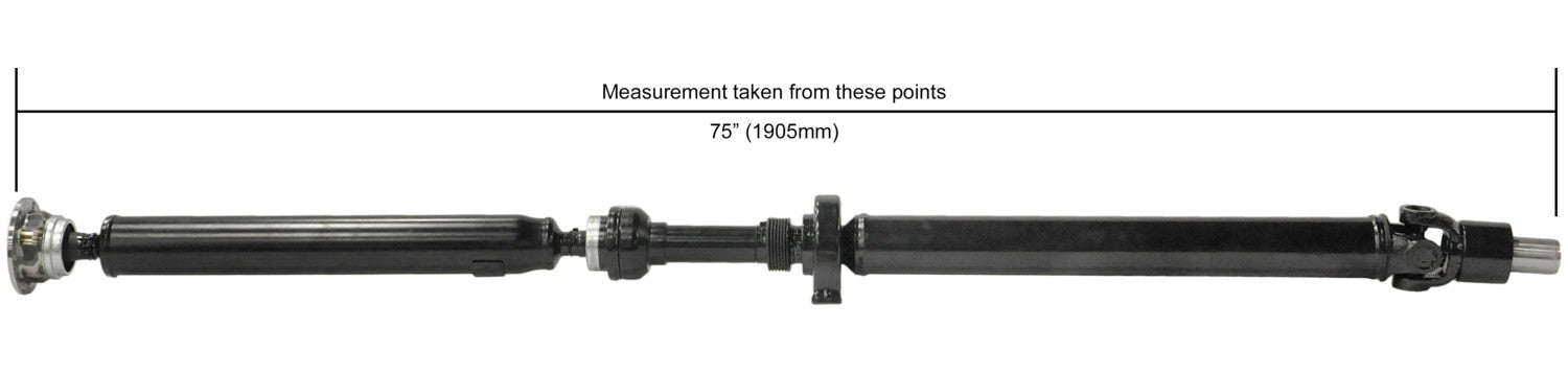Cardone Reman Remanufactured Driveshaft / Prop Shaft 65-6023