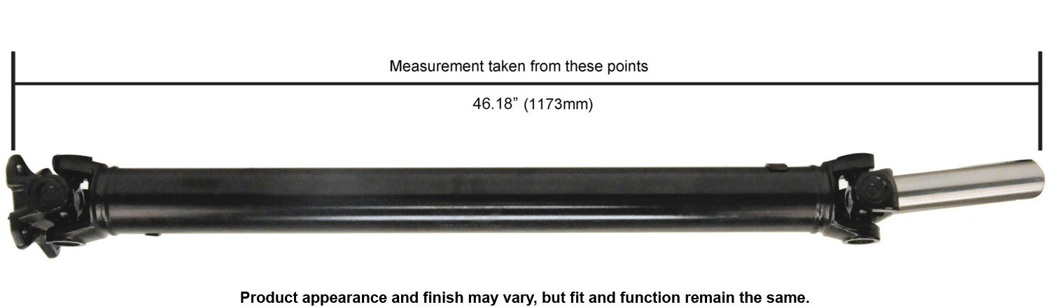 Cardone Reman Remanufactured Driveshaft / Prop Shaft 65-6026