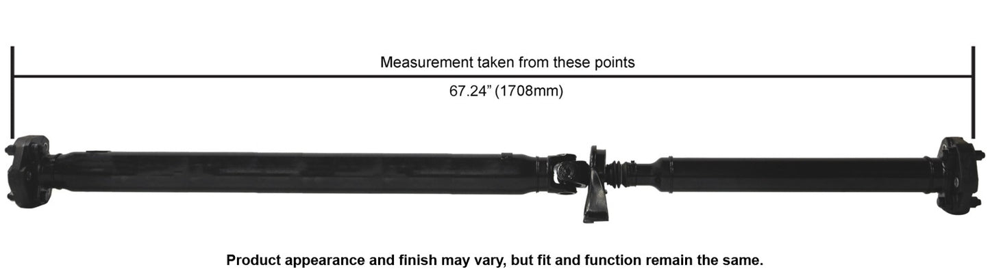 Cardone Reman Remanufactured Driveshaft / Prop Shaft 65-7051