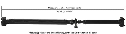 Cardone Reman Remanufactured Driveshaft / Prop Shaft 65-7051