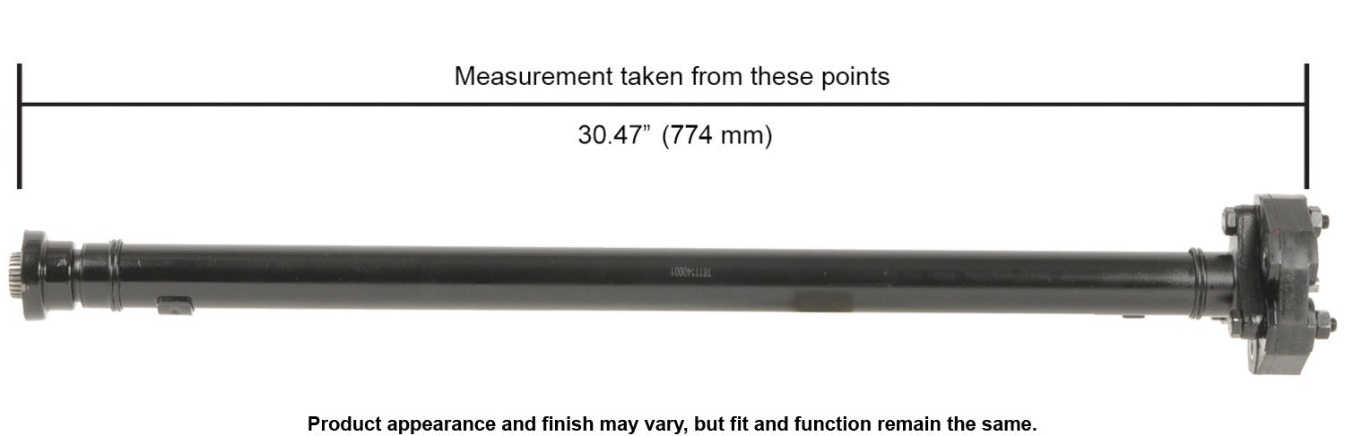 Cardone Reman Drive Shaft 65-7054