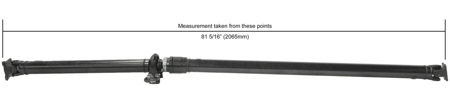 Cardone Reman Remanufactured Driveshaft / Prop Shaft 65-7072