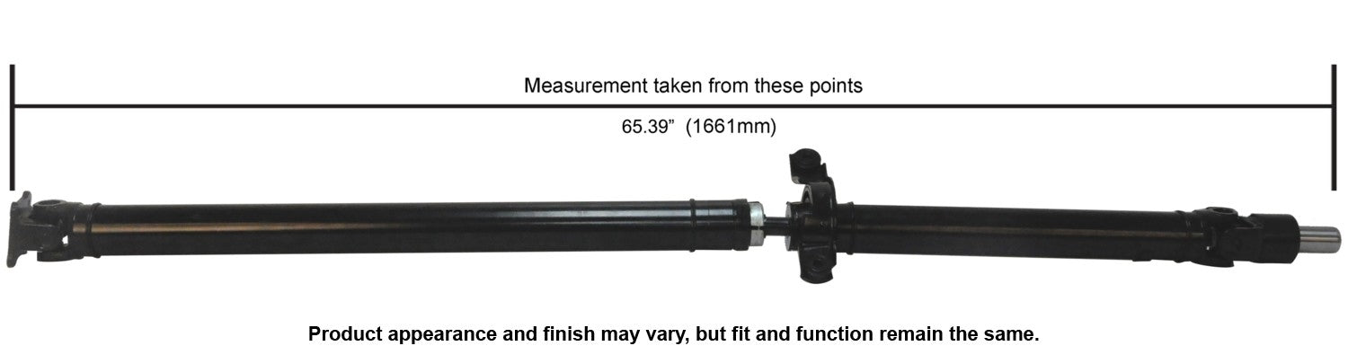 Cardone Reman Remanufactured Driveshaft / Prop Shaft 65-7077