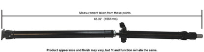 Cardone Reman Remanufactured Driveshaft / Prop Shaft 65-7077