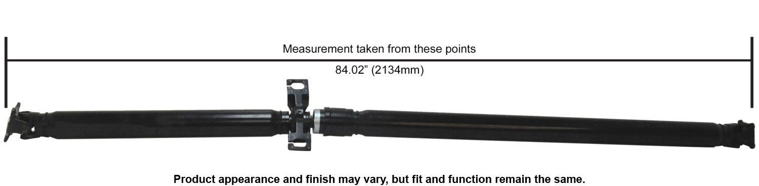 Cardone Reman Remanufactured Driveshaft / Prop Shaft 65-8003