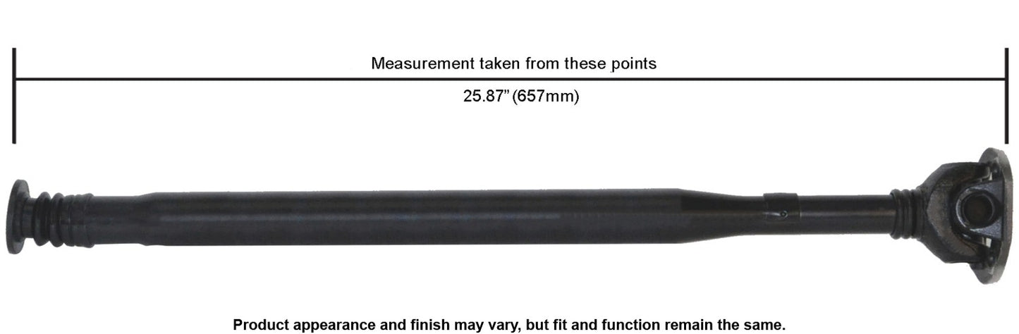 Cardone Reman Remanufactured Driveshaft / Prop Shaft 65-9001