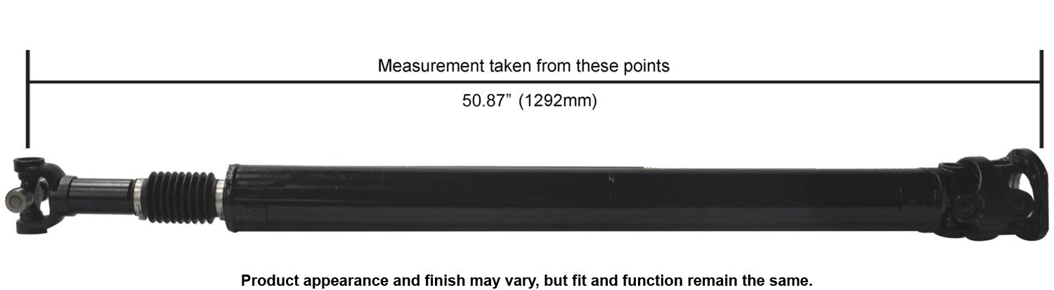 Cardone Reman Remanufactured Driveshaft / Prop Shaft 65-9110