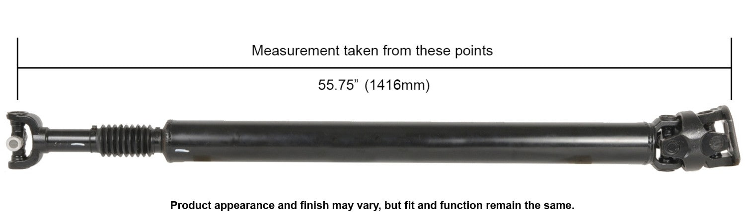 Cardone Reman Remanufactured Driveshaft / Prop Shaft 65-9115
