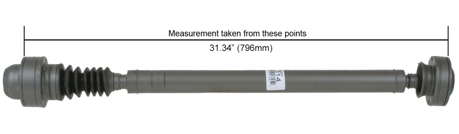 Cardone Reman Drive Shaft 65-9314