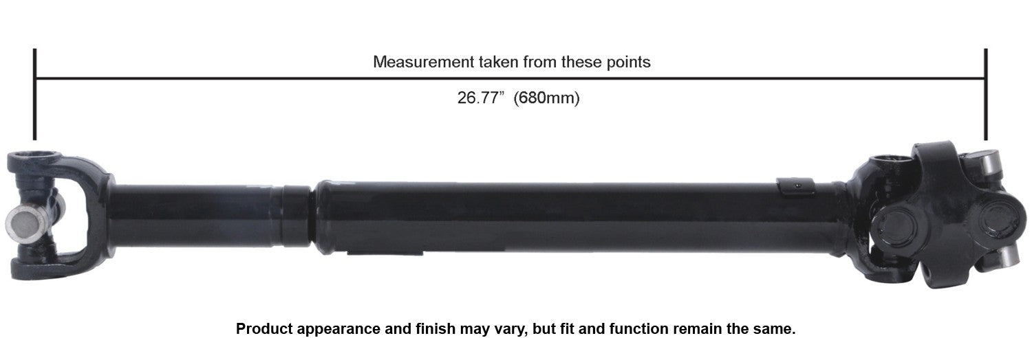 Cardone Reman Remanufactured Driveshaft / Prop Shaft 65-9321