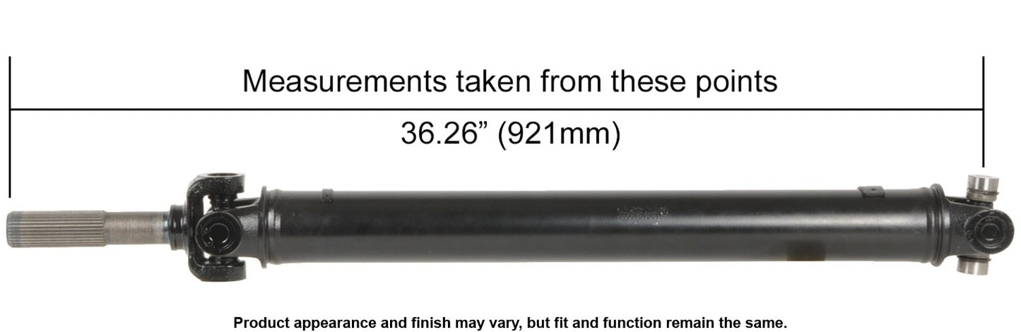 Cardone Reman Remanufactured Driveshaft / Prop Shaft 65-9519