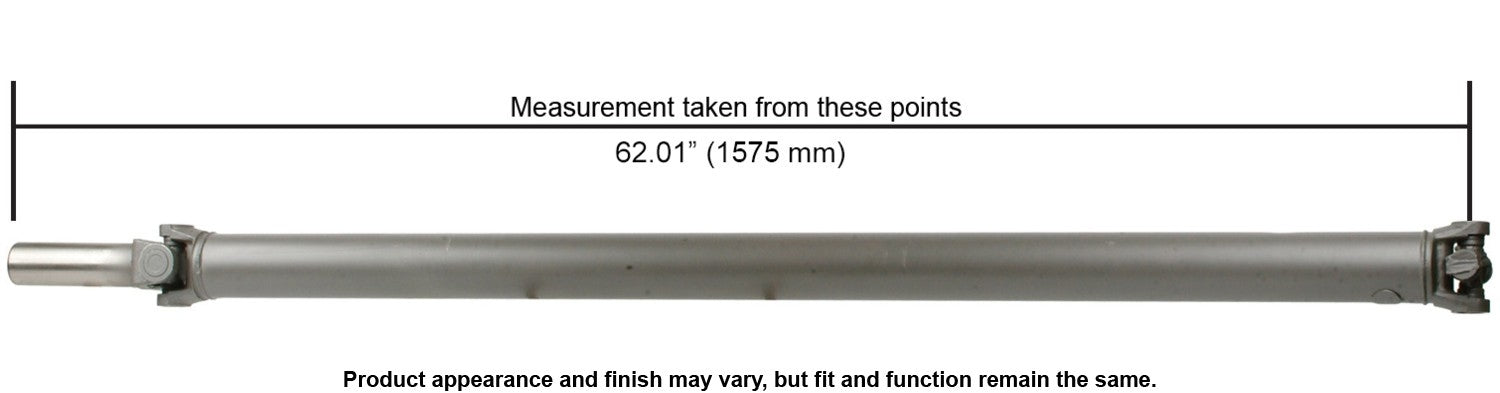 Cardone Reman Remanufactured Driveshaft / Prop Shaft 65-9527