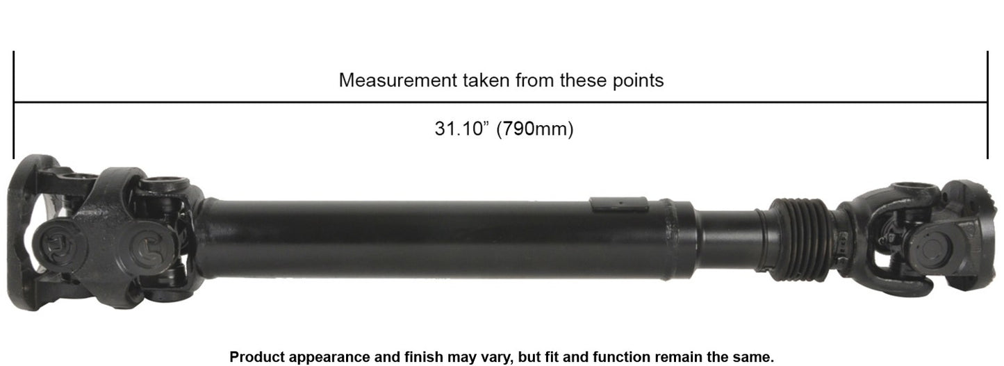 Cardone Reman Remanufactured Driveshaft / Prop Shaft 65-9536
