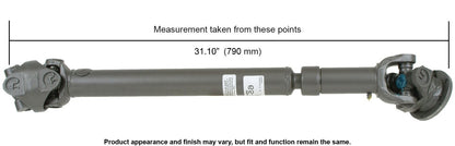 Cardone Reman Remanufactured Driveshaft / Prop Shaft 65-9770
