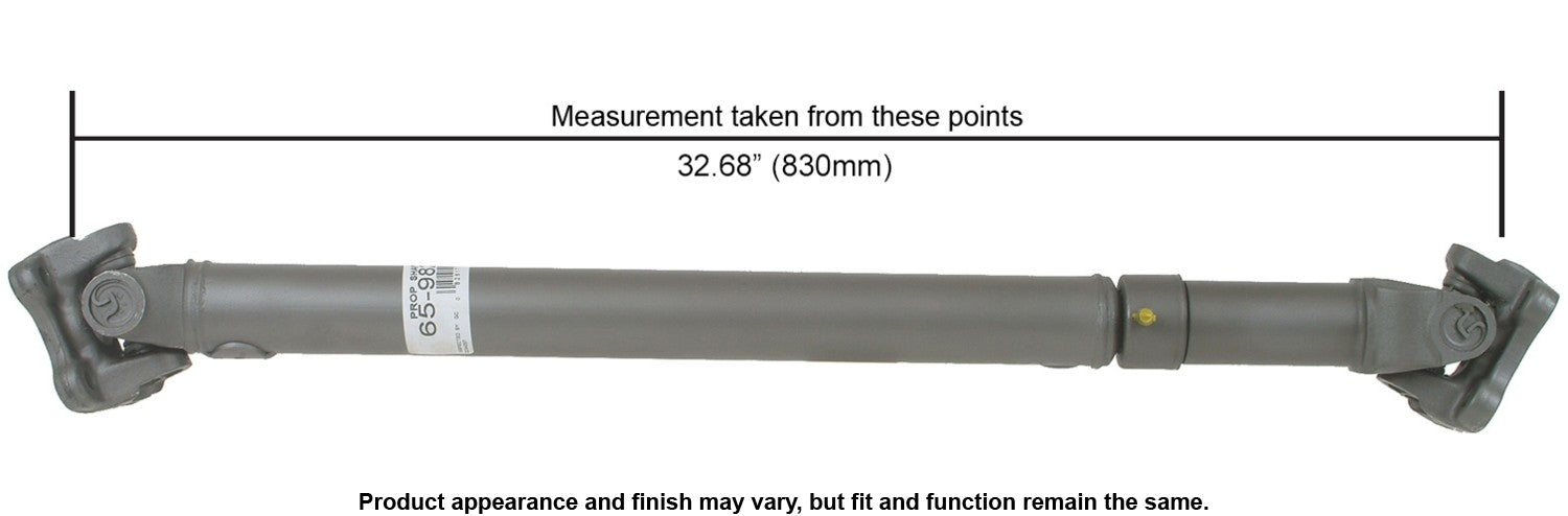 Cardone Reman Remanufactured Driveshaft / Prop Shaft 65-9821