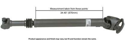 Cardone Reman Remanufactured Driveshaft / Prop Shaft 65-9875