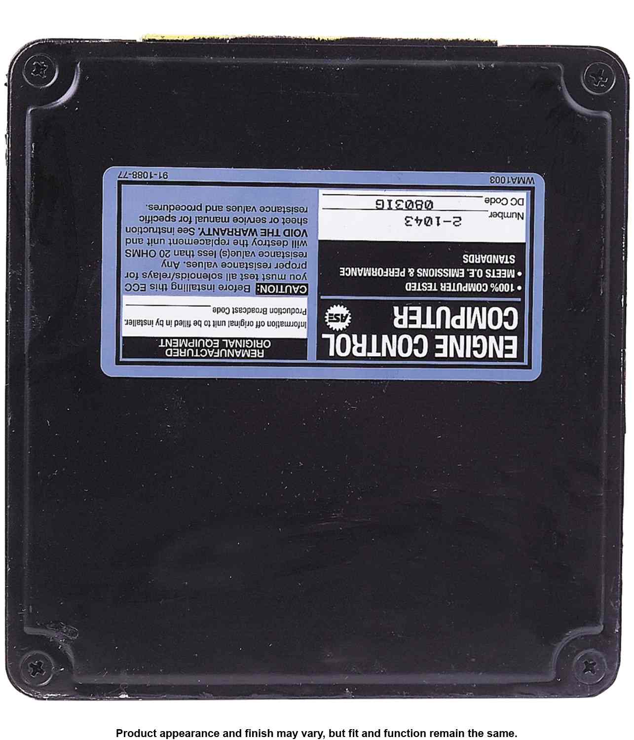 Cardone Reman Remanufactured Engine Control Computer 72-1043