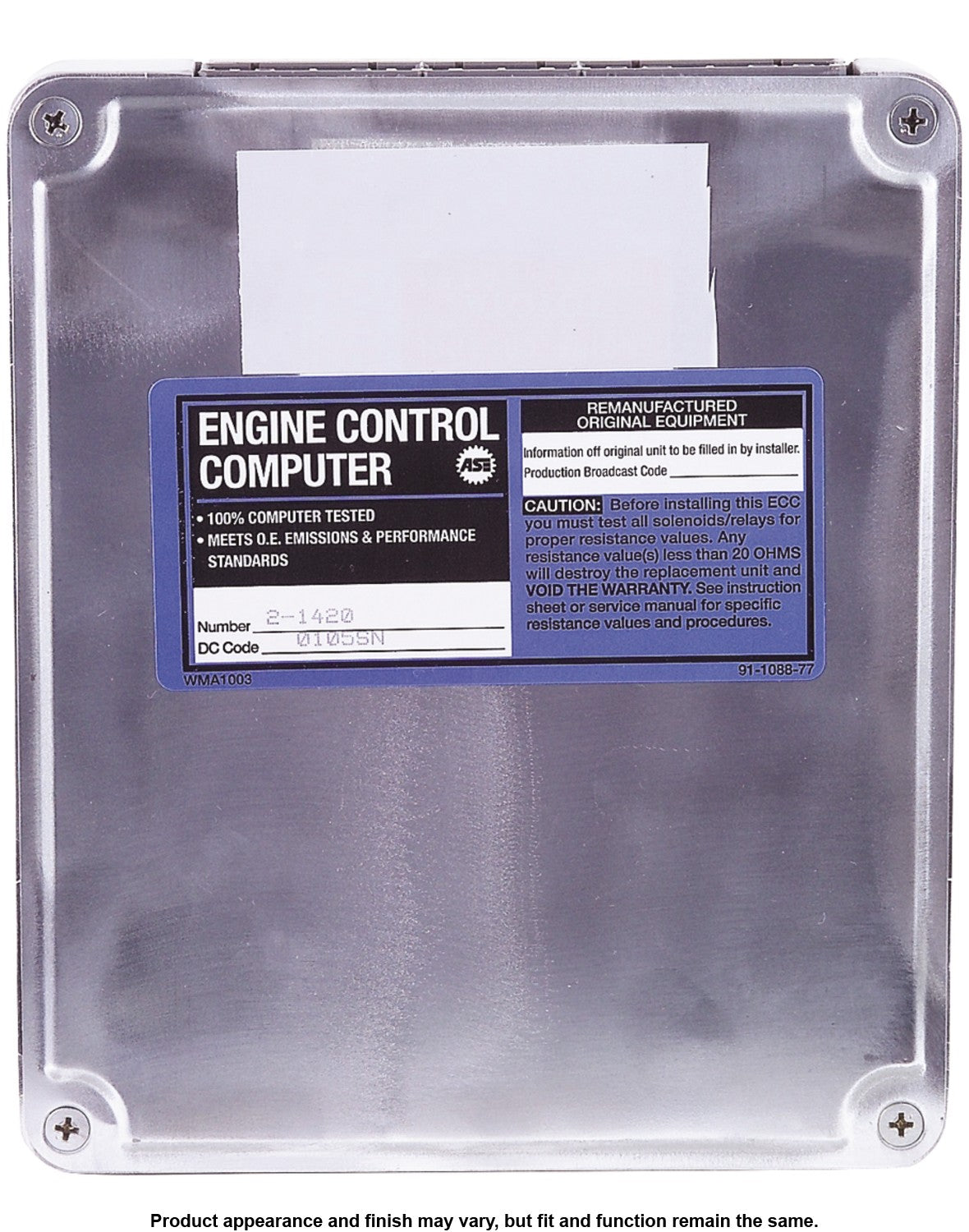 Cardone Reman Remanufactured Engine Control Computer 72-1420