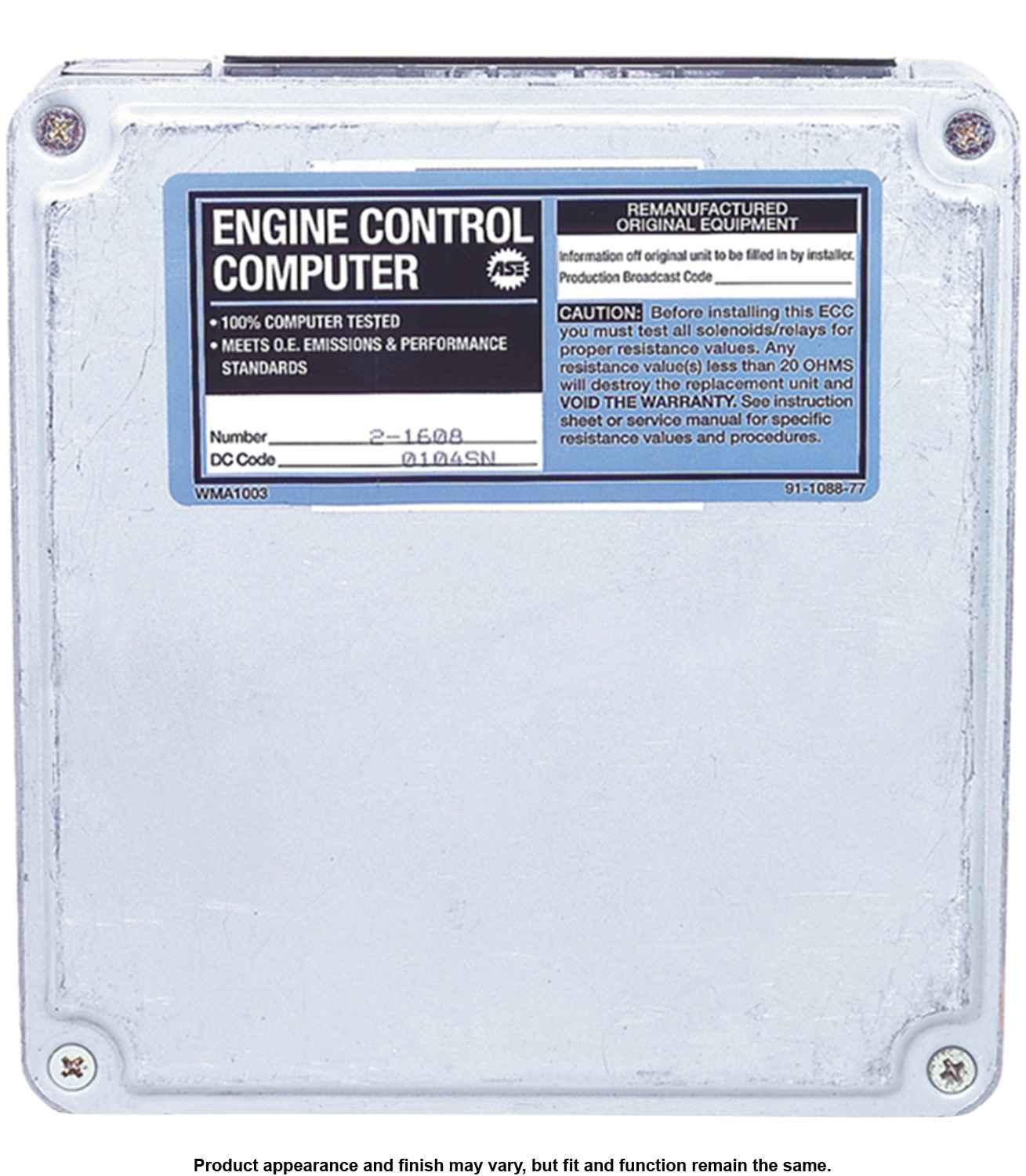 Cardone Reman Remanufactured Engine Control Computer 72-1608