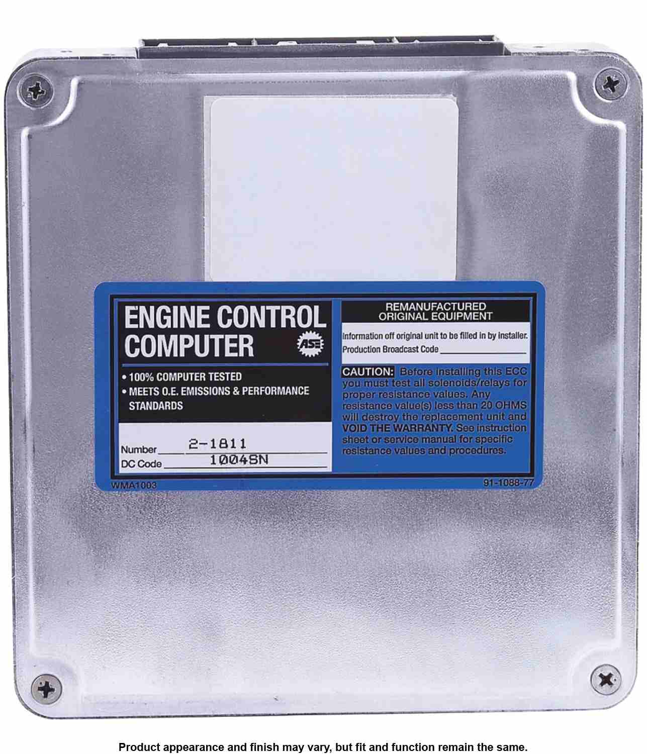 Cardone Reman Remanufactured Engine Control Computer 72-1811