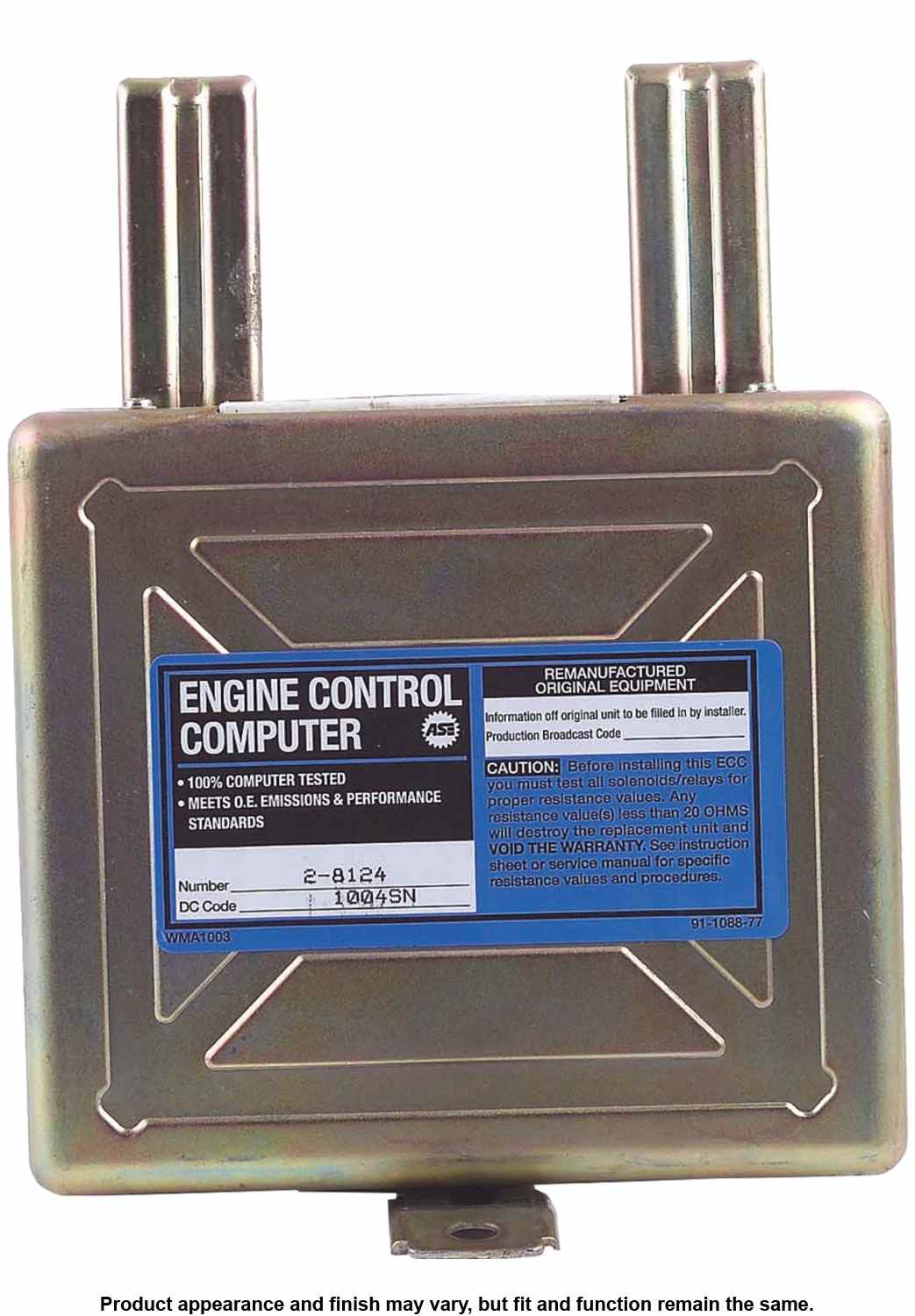 Cardone Reman Remanufactured Engine Control Computer 72-8124