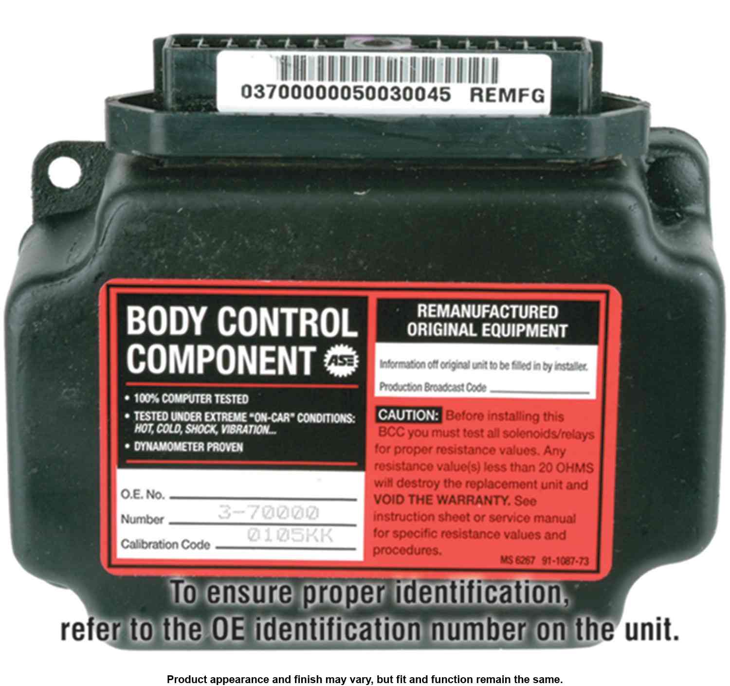 Cardone Reman Remanufactured Transmission Control Module 73-80025