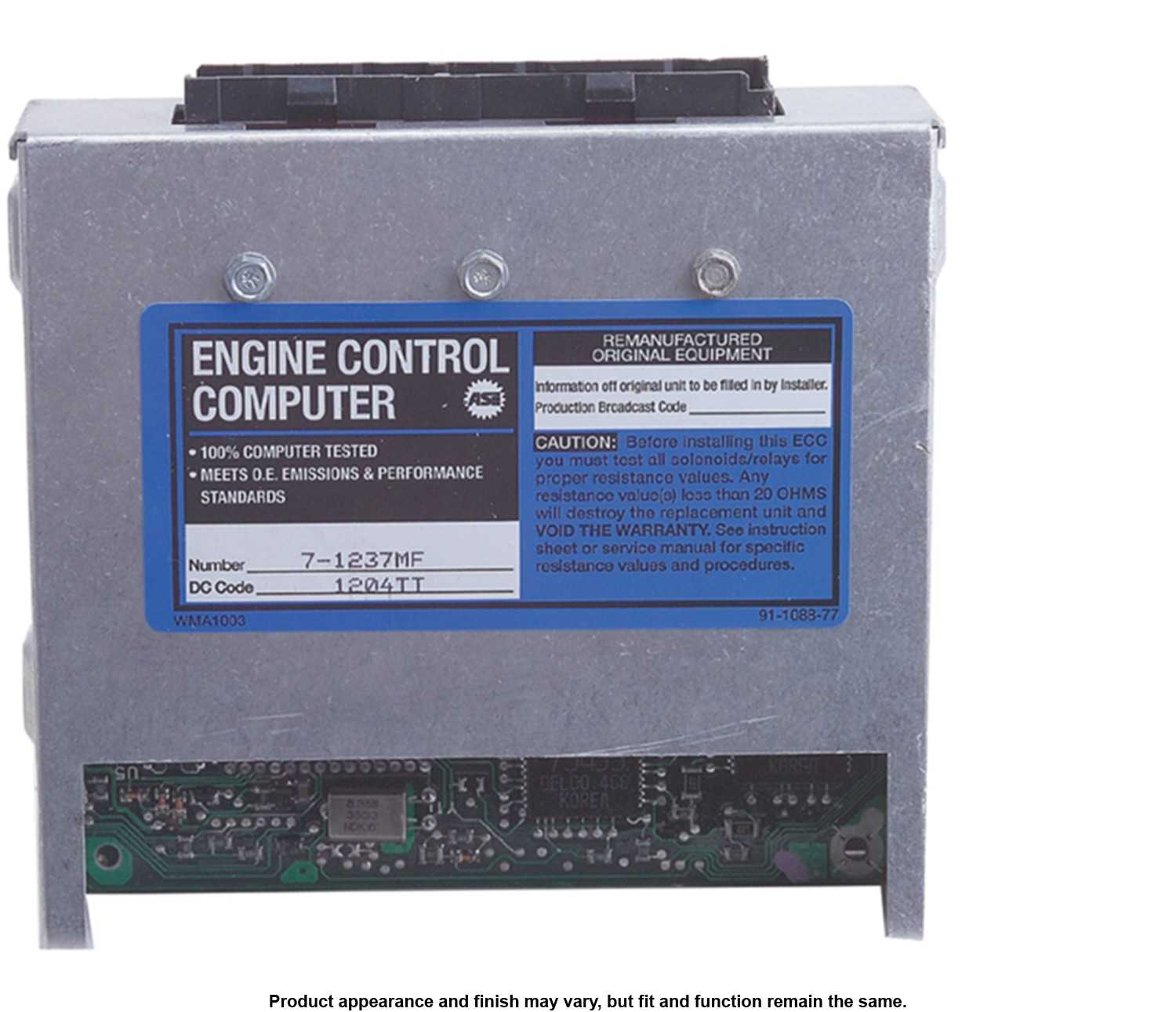 Cardone Reman Remanufactured Engine Control Computer 77-1237MF