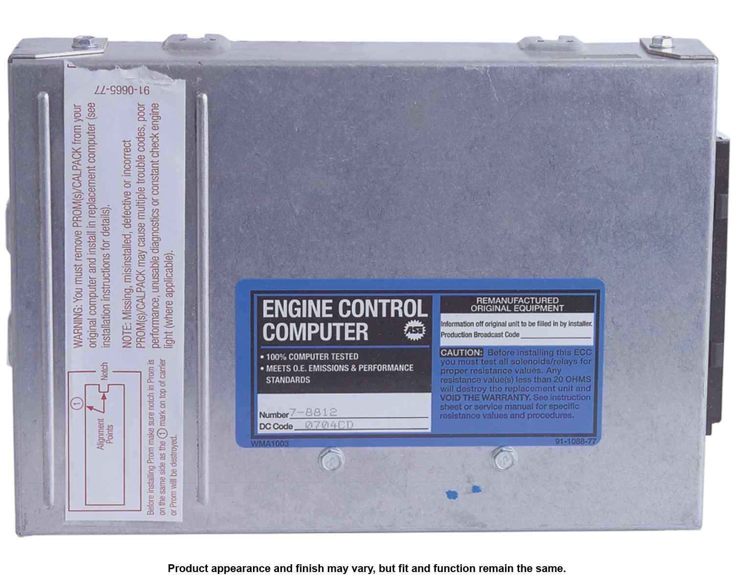 Cardone Reman Remanufactured Engine Control Computer 77-8812