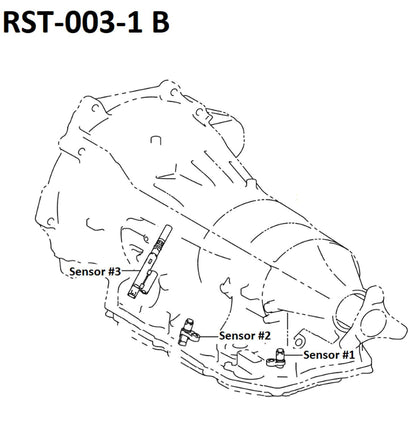 AISIN OEM Automatic Transmission Revolution Sensor RST-003-1