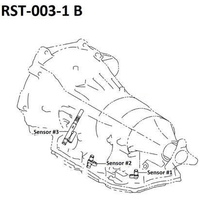 AISIN OEM Automatic Transmission Revolution Sensor RST-003-1