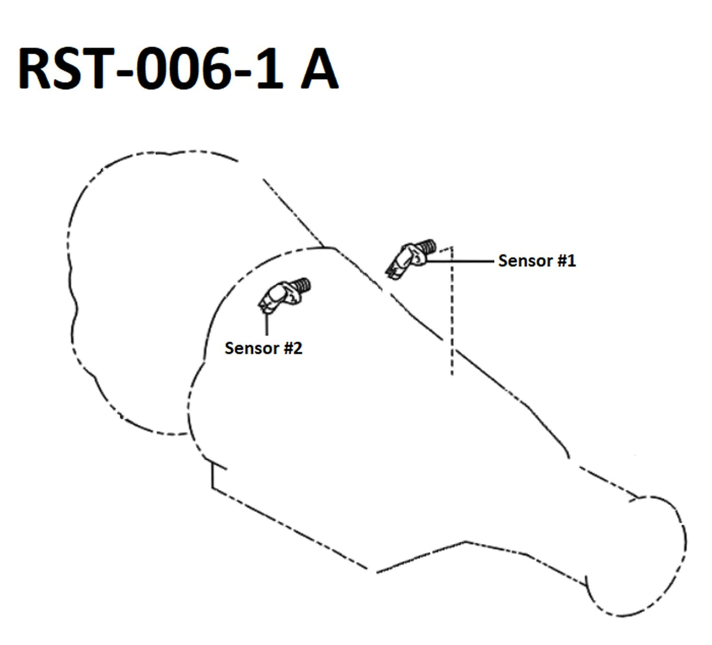 AISIN OEM Automatic Transmission Revolution Sensor RST-006-1