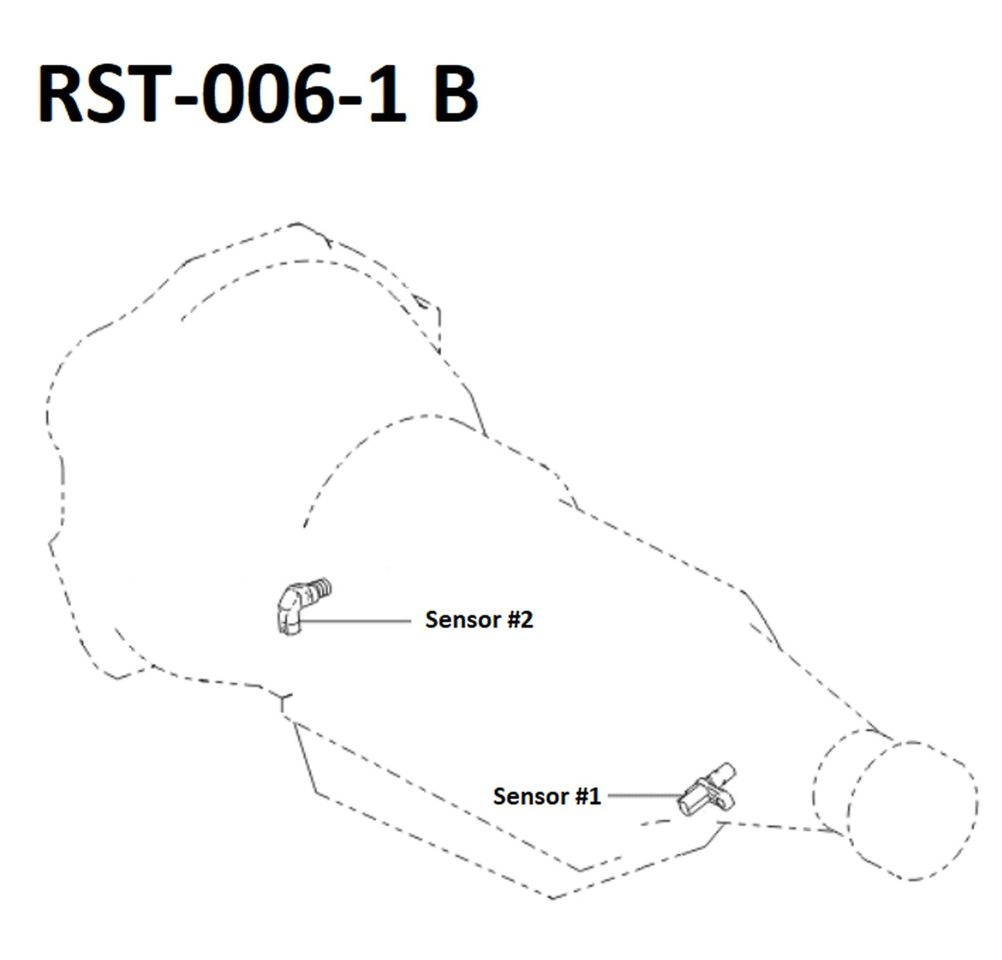 AISIN OEM Automatic Transmission Revolution Sensor RST-006-1