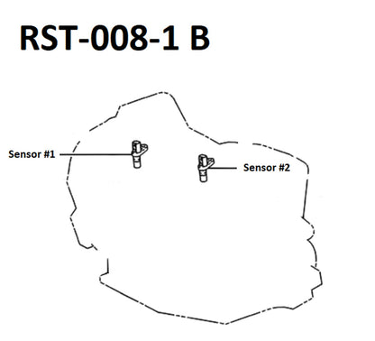 AISIN OEM Automatic Transmission Revolution Sensor RST-008-1