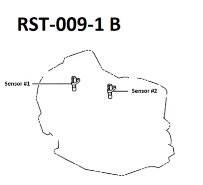 AISIN OEM Automatic Transmission Revolution Sensor RST-009-1