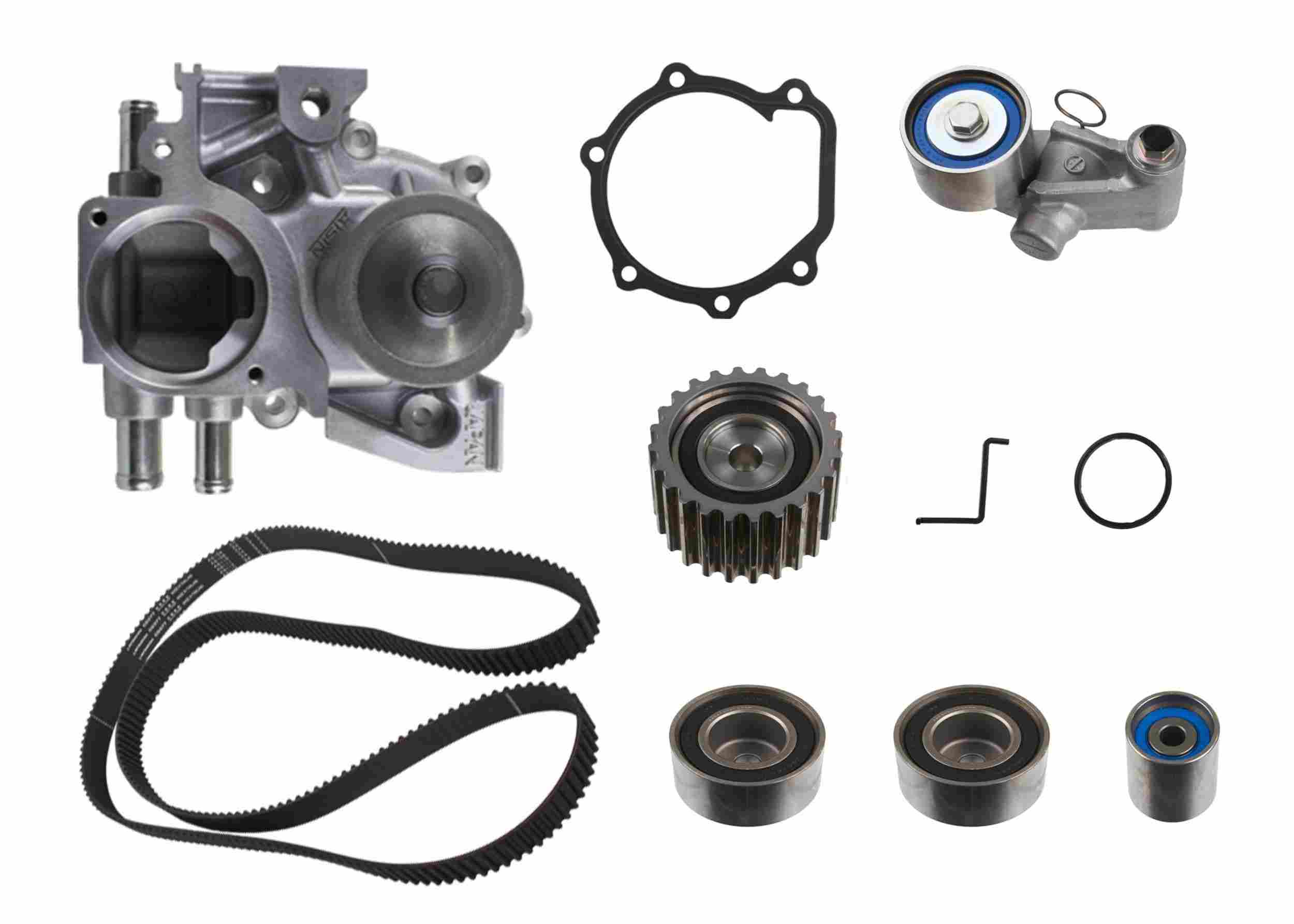 AISIN Engine Timing Belt Kit with Water Pump TKF-012