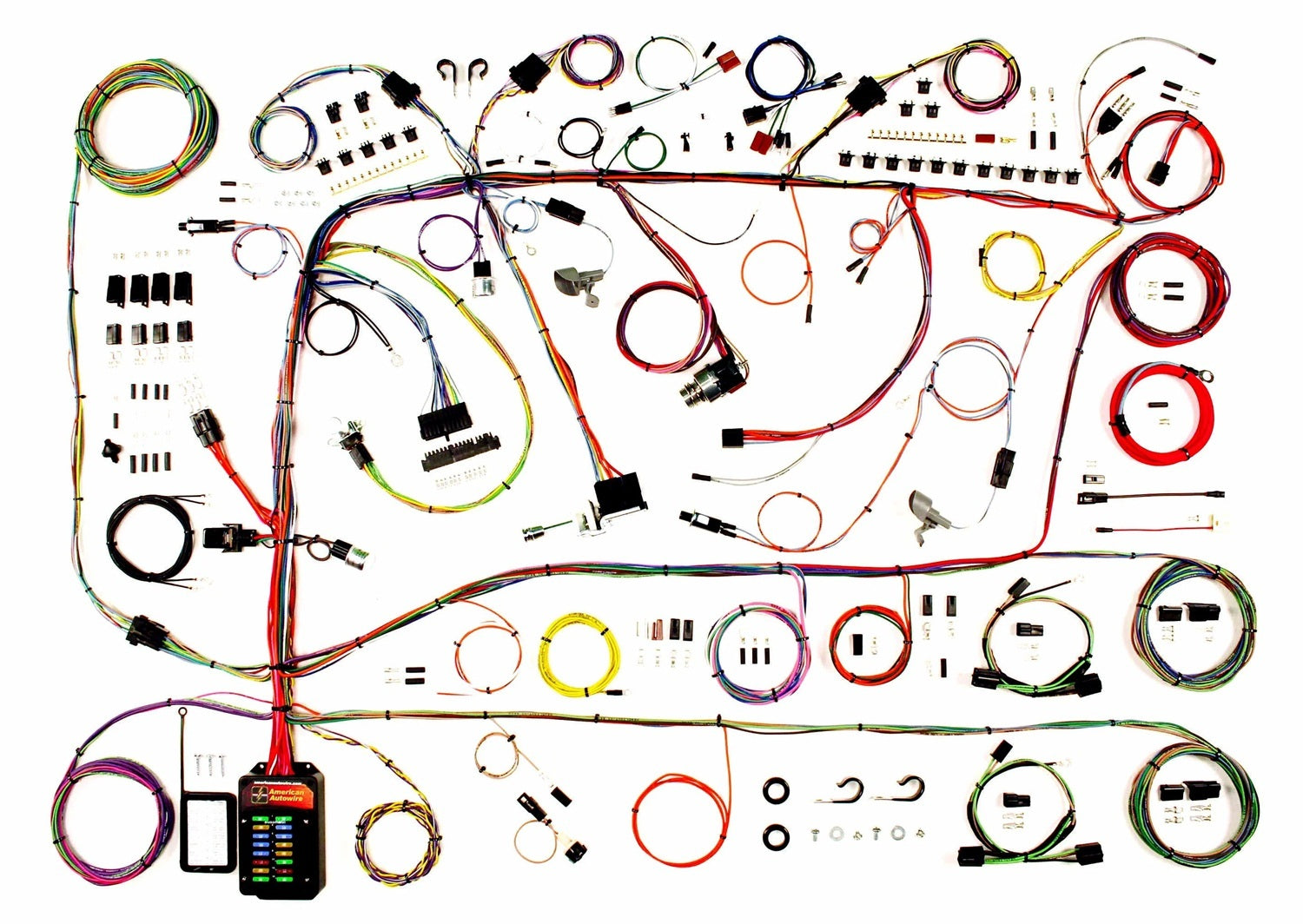 AMERICAN AUTOWIRE 60-64 Ford Galaxie Classic Update Wiring Ignitions and Electrical Wiring Harnesses main image