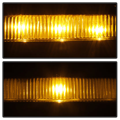 SPYDER Xtune Chevy Silverado 07-13 Amber LED Cab Roof Lights Clear ACC-LED-CS07-CR-C 9924606