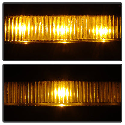 SPYDER Xtune Chevy Silverado 07-13 Amber LED Cab Roof Lights Smoke ACC-LED-CS07-CR-SM 9924613