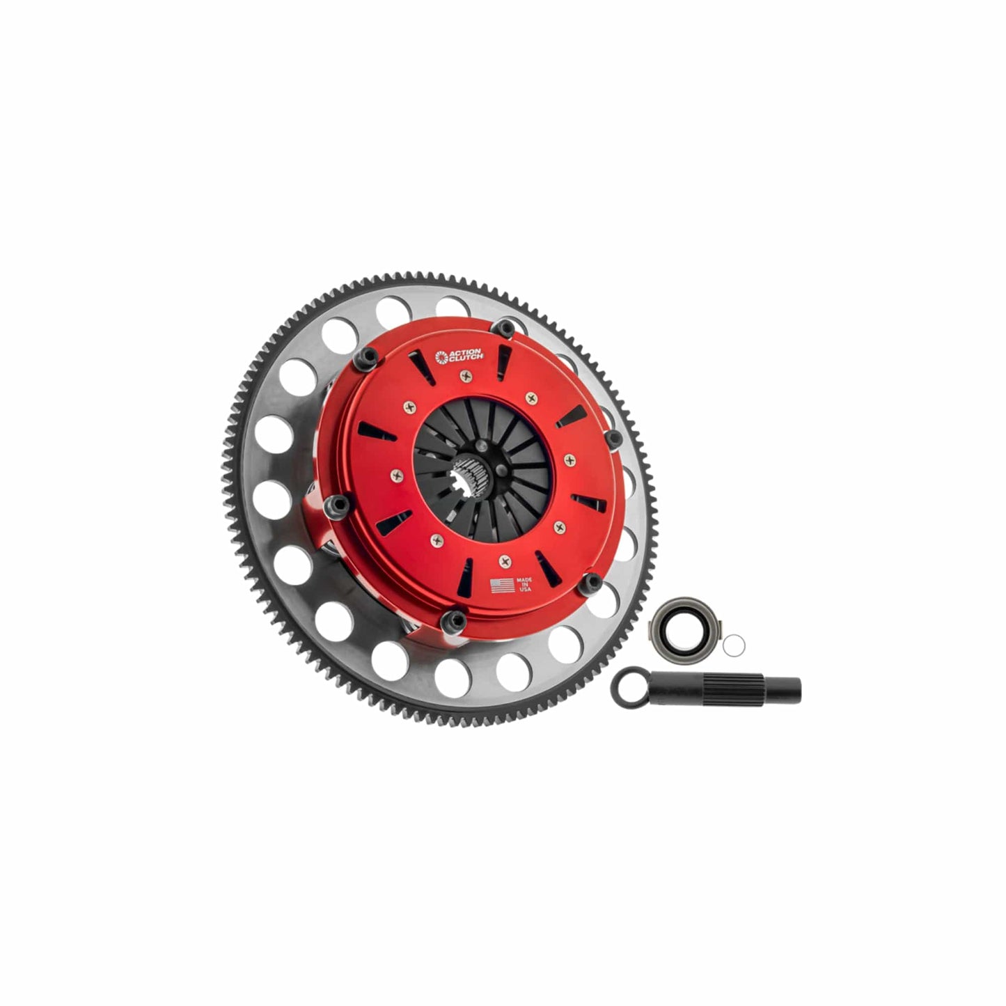 Action Clutch 7.25" Twin Disc Race Clutch Kit (17-21 Civic Type R) w/ Steel Flywheel
