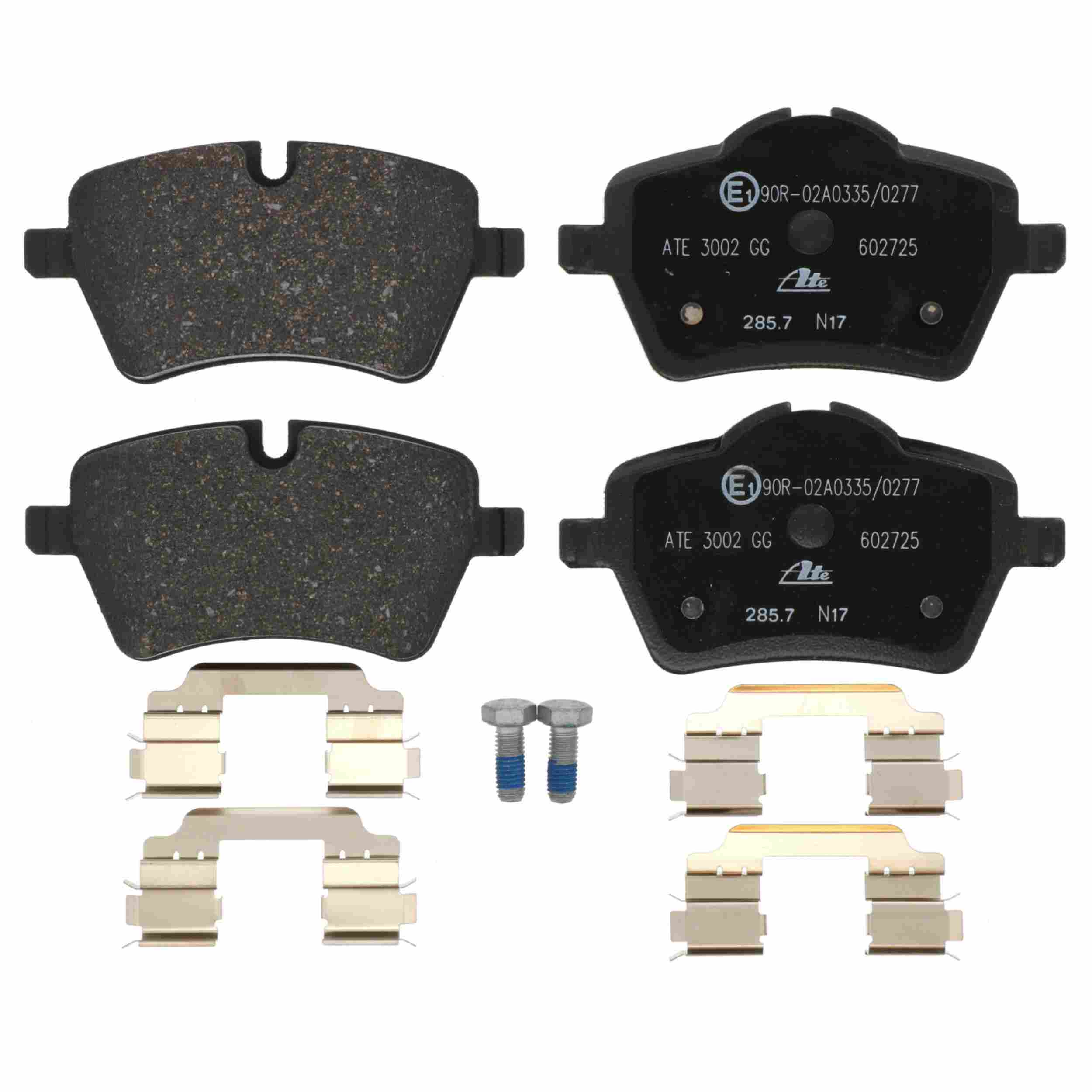 ATE Disc Brake Pad Set 602725