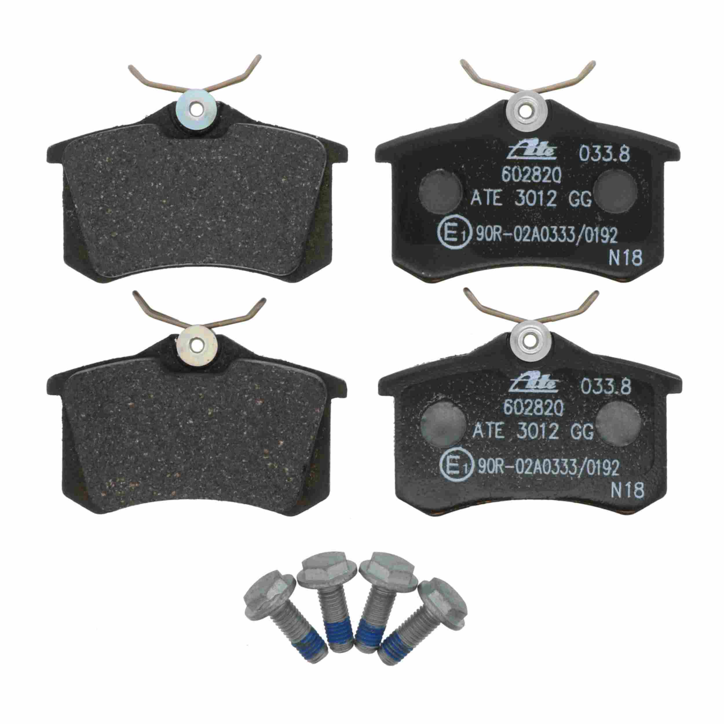 ATE Disc Brake Pad Set 602820