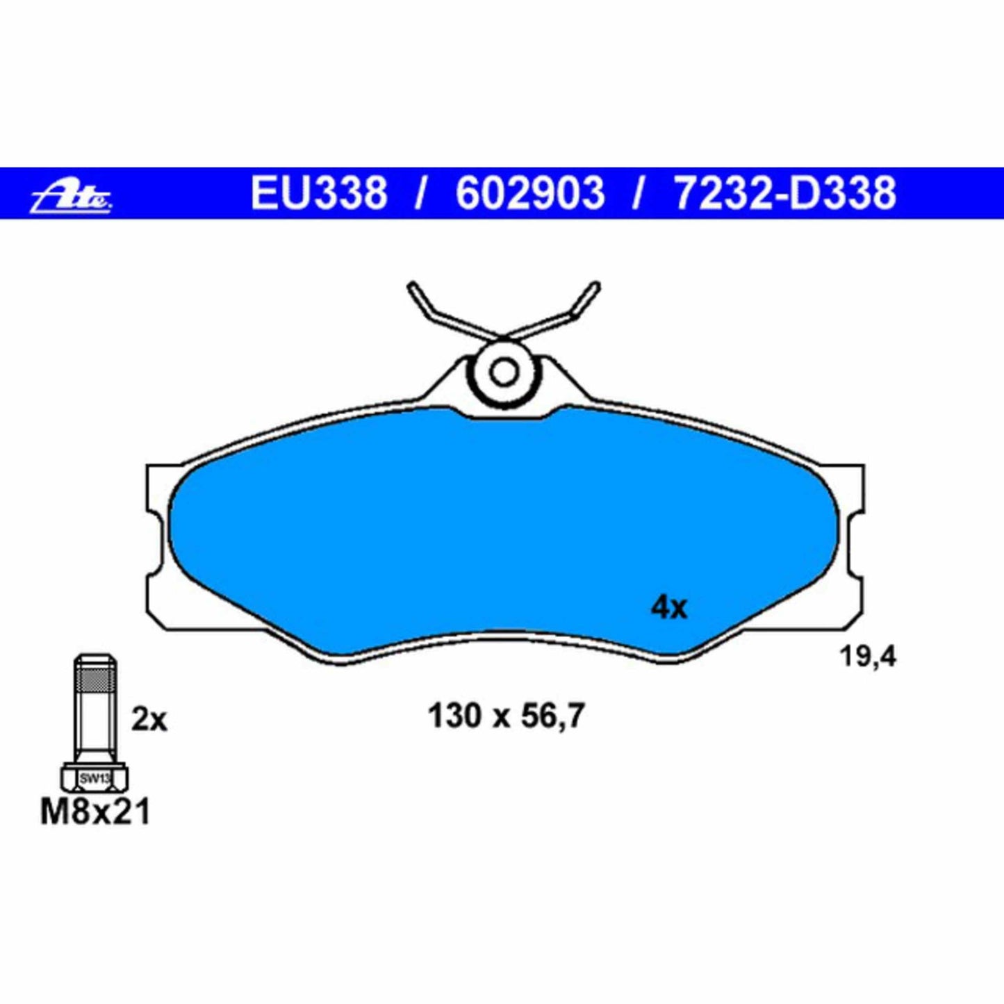ATE Disc Brake Pad